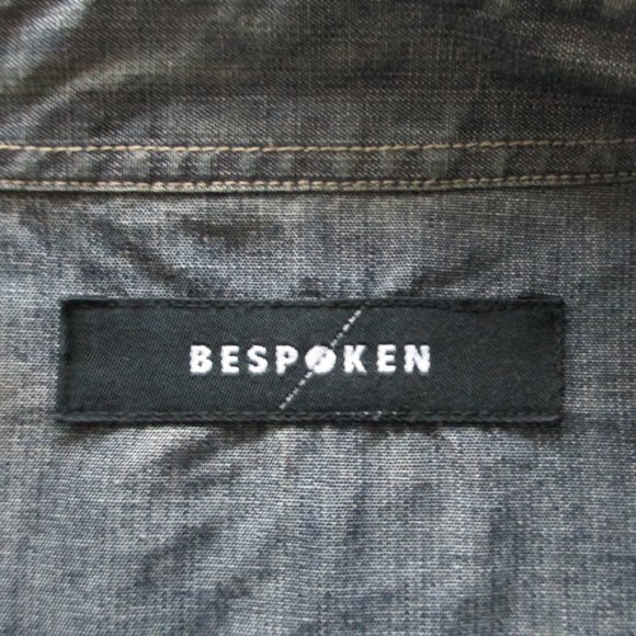 BESPOKEN DENIM BUTTON-DOWN SHIRT - Picture 3 of 10